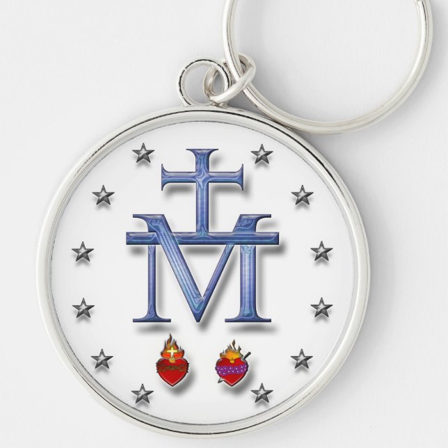Miraculous Medal Keychain (Front)