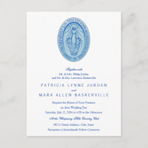 Miraculous Medal Postcard