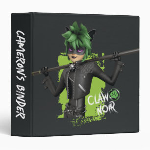 Miraculous Re-verse Claw Noir Character Graphic Binder