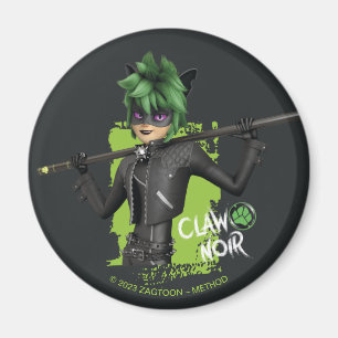 Miraculous Re-verse Claw Noir Character Graphic Magnet