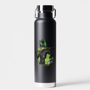 Miraculous Re-verse Claw Noir Character Graphic Water Bottle
