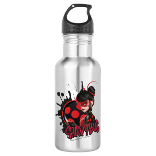 Miraculous Re-verse Shadybug Character Graphic 532 Ml Water Bottle