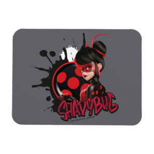 Miraculous Re-verse Shadybug Character Graphic Magnet