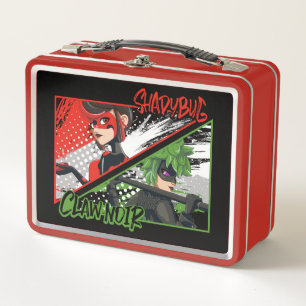Miraculous Re-verse Shadybug & Claw Noir Metal Lunch Box
