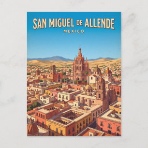 Mirador de San Miguel de Allende Mexico Postcard