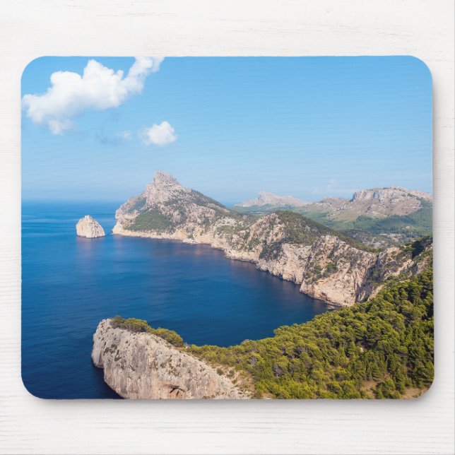 Mirador es Colomer in Cap de Formentor - Mallorca Mouse Pad (Front)