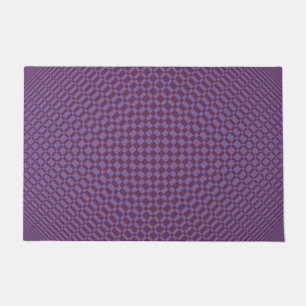 ‘Mirage’ Chive Blossom on Dark Purple Doormat
