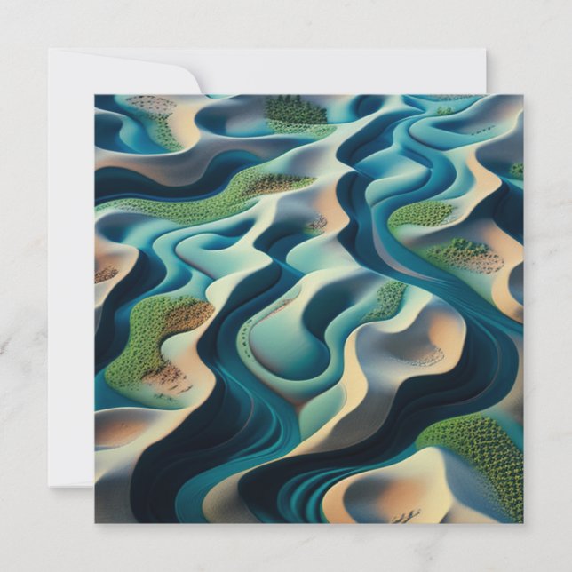 Mirage Currents Holiday Card (Front)