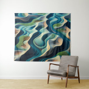 Mirage Currents Tapestry