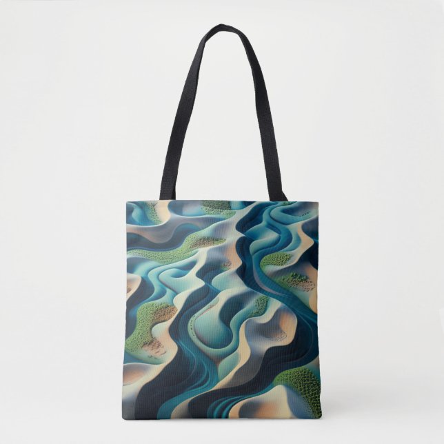 Mirage Currents Tote Bag (Front)