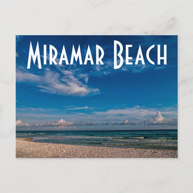 Miramar Beach Postcard (Front)
