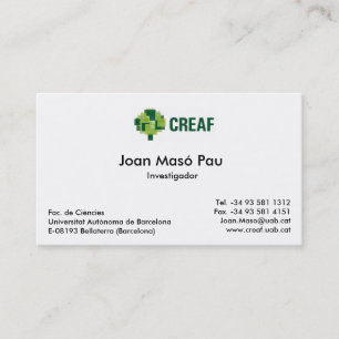 MiraMon team Business card