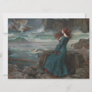 Miranda (by John William Waterhouse) Card