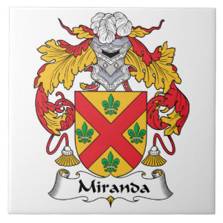 Miranda Family Crest Tile