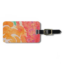 Miranda Priestly Floral No. 3 Travel Tag