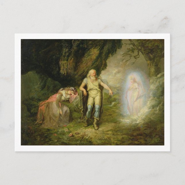 Miranda, Prospero and Ariel, from 'The Tempest' by Postcard (Front)