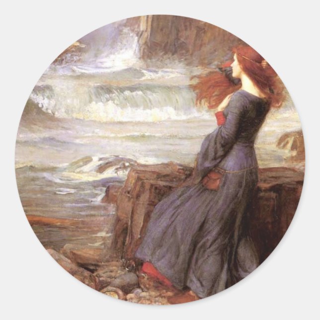 Miranda - The Tempest Classic Round Sticker (Front)