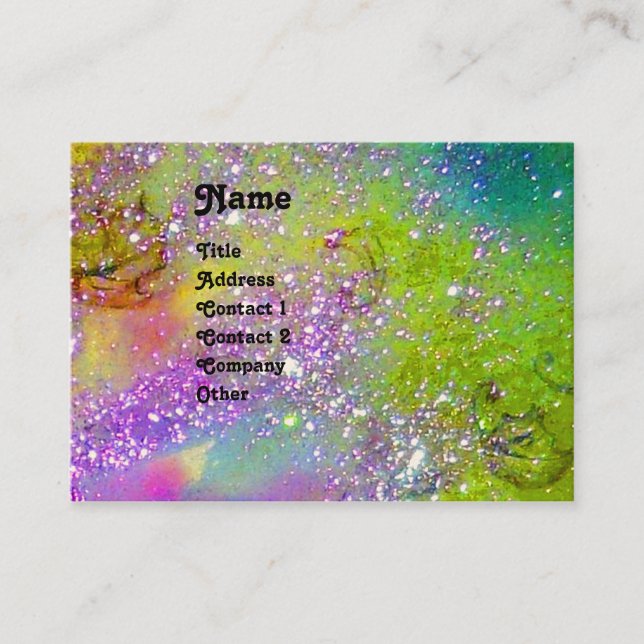 MIRANDOLINA  / Performing  Arts ,Costume Designer Business Card (Front)