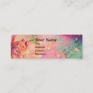 MIRANDOLINA Performing Arts,Costume Designer Pink Mini Business Card
