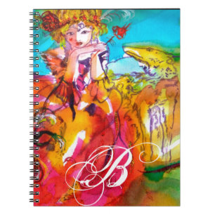 MIRANDOLINA / Venetian Carnival Masks Notebook