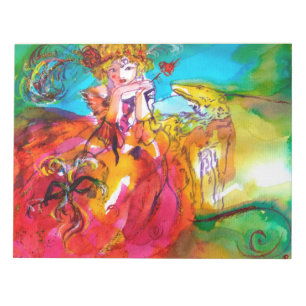 MIRANDOLINA  / Venetian Carnival Masks Notepad