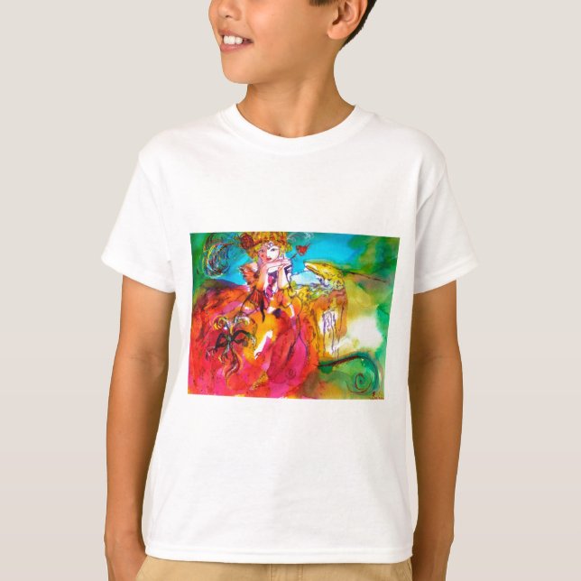MIRANDOLINA  / Venetian Carnival Masks T-Shirt (Front)