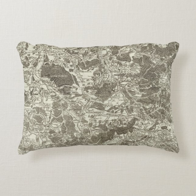 Mirecourt, Epinal Accent Pillow (Front)