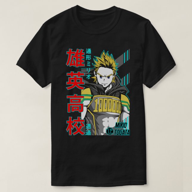 Mirio Togata M.H.A.  T-Shirt (Design Front)