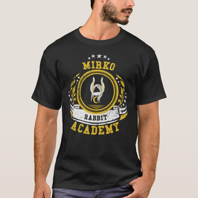 Mirko Academy. Essential T-Shirt (Front)