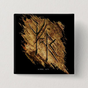 Mirkwood Symbol 2 Inch Square Button