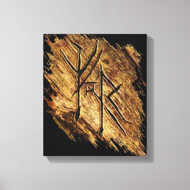 Mirkwood Symbol Canvas Print (Front)