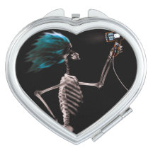 Miroir compact pour cheveux à lessive X-Ray