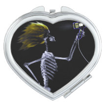 Miroir compact pour cheveux à lessive X-Ray