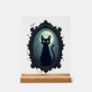 Miroir de chat hanté
