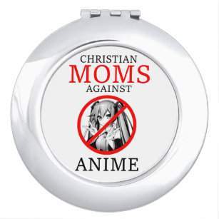 Miroir De Poche Christian Moms contre Anime Funny Meme