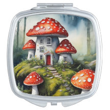 Enchanter Toadstool House Compact Miroir