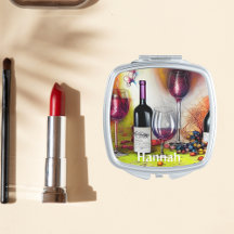 La Dégustation De Vins Art numérique coloré