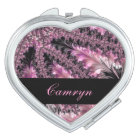 Magnifique Fille Feminine Pink Feather Fractal Art