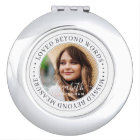 Memorial Love Beyond Words Élégant Photo Chic