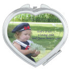 Miroir en forme de coeur