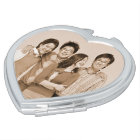Miroir photo compact personnalisable