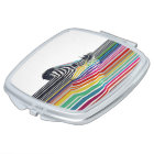 Peinture Zèbre Colorée Grandes Vibrantes