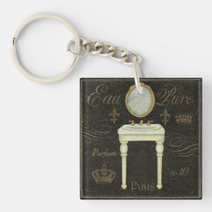 Miroir vintage et évier