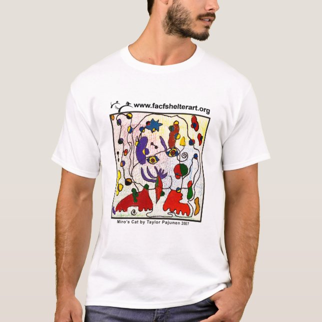 Miro's Cat T-Shirt (Front)