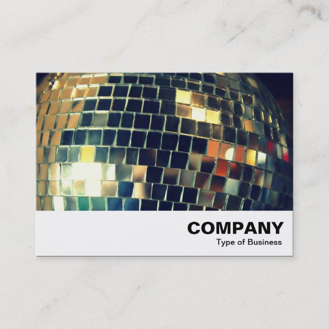 Mirror Ball Business Card (Front)