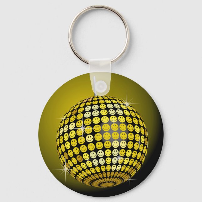 Mirror Ball Keychain (Front)