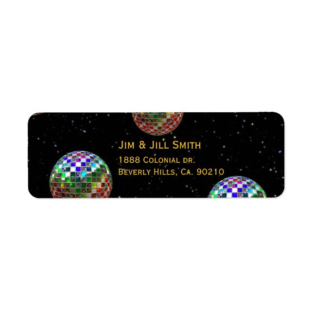 Mirror Ball Party New Year (Front)