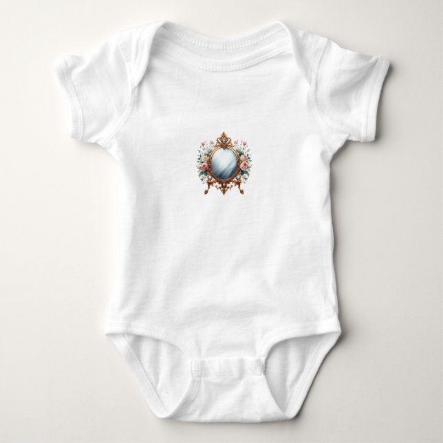 mirror body baby bodysuit (Front)