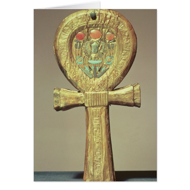 Mirror case in the form of an ankh (Front)