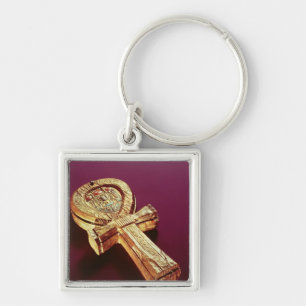 Mirror case in the form of an ankh 2 keychain